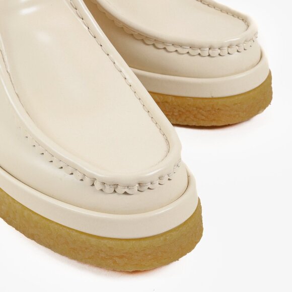 Chloe Beige Jamie Sock Boots - Picture 7 of 9